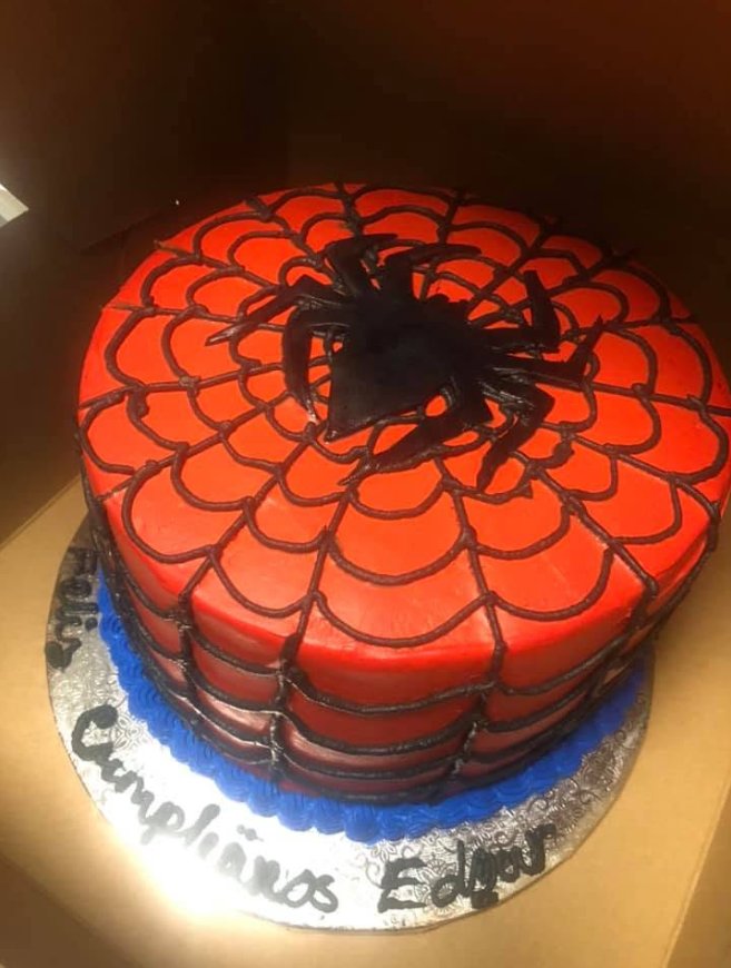 Spiderman Specialty Cake — custom cake by Zugar Coma Zweetz