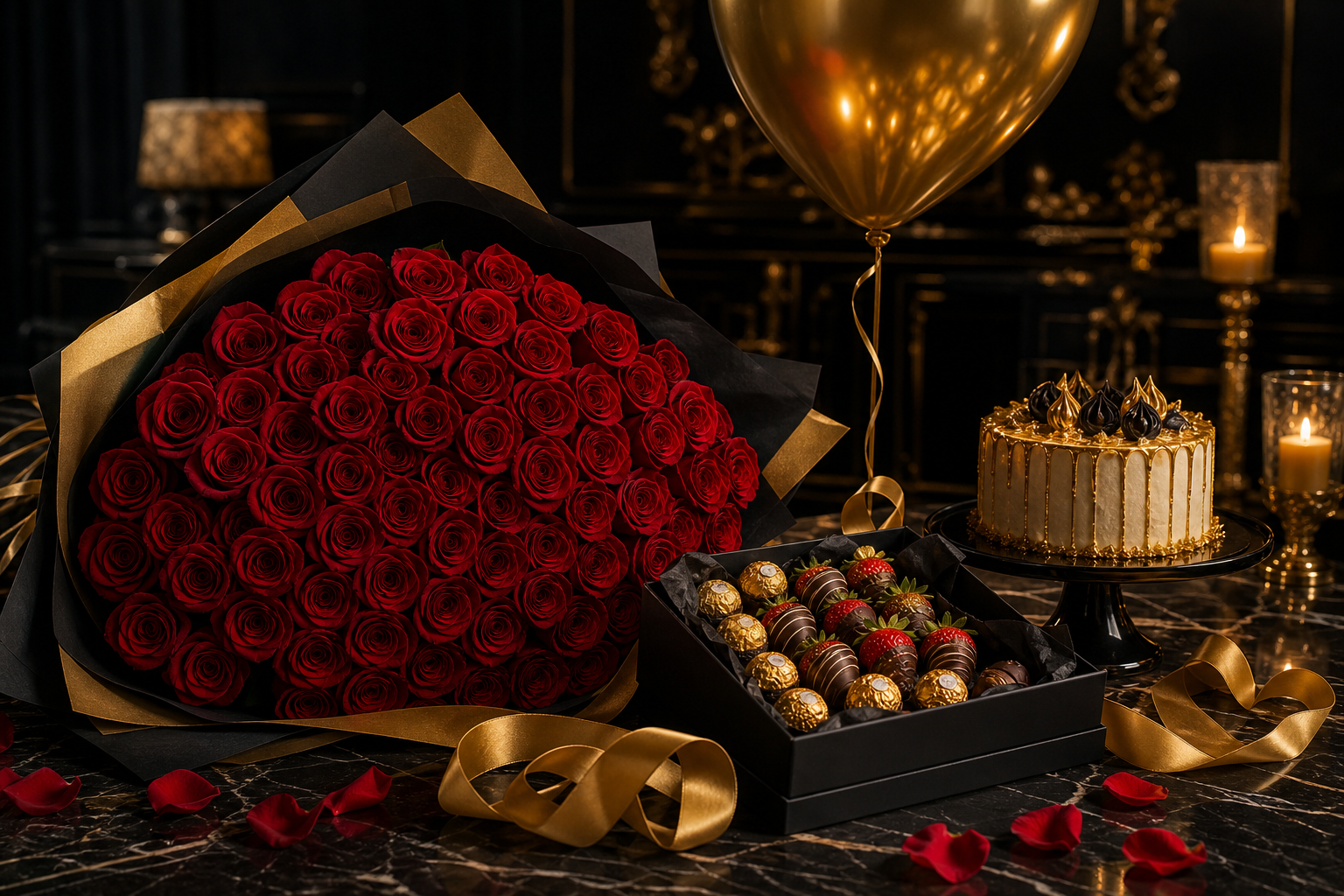 The Grand Gesture gift ensemble